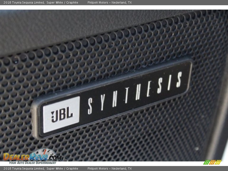 2018 Toyota Sequoia Limited Super White / Graphite Photo #25