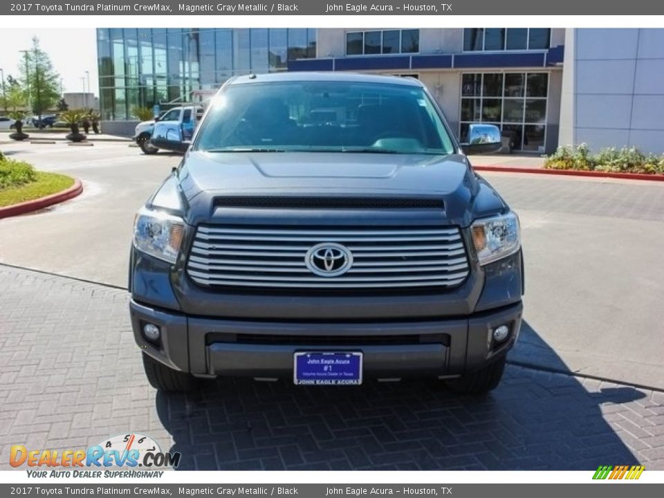 2017 Toyota Tundra Platinum CrewMax Magnetic Gray Metallic / Black Photo #2