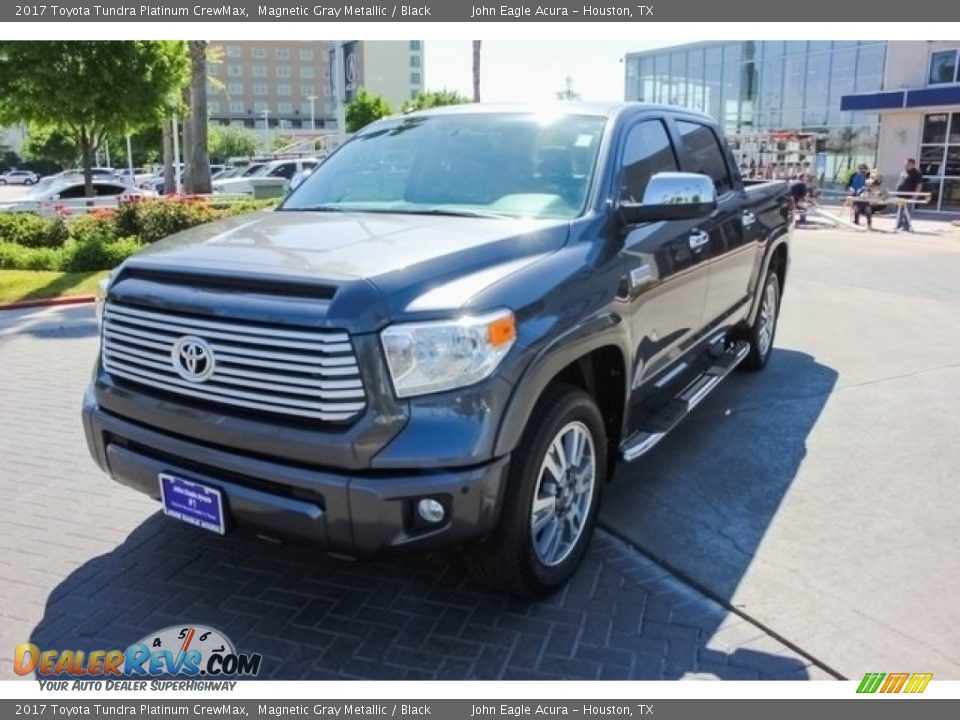 2017 Toyota Tundra Platinum CrewMax Magnetic Gray Metallic / Black Photo #3