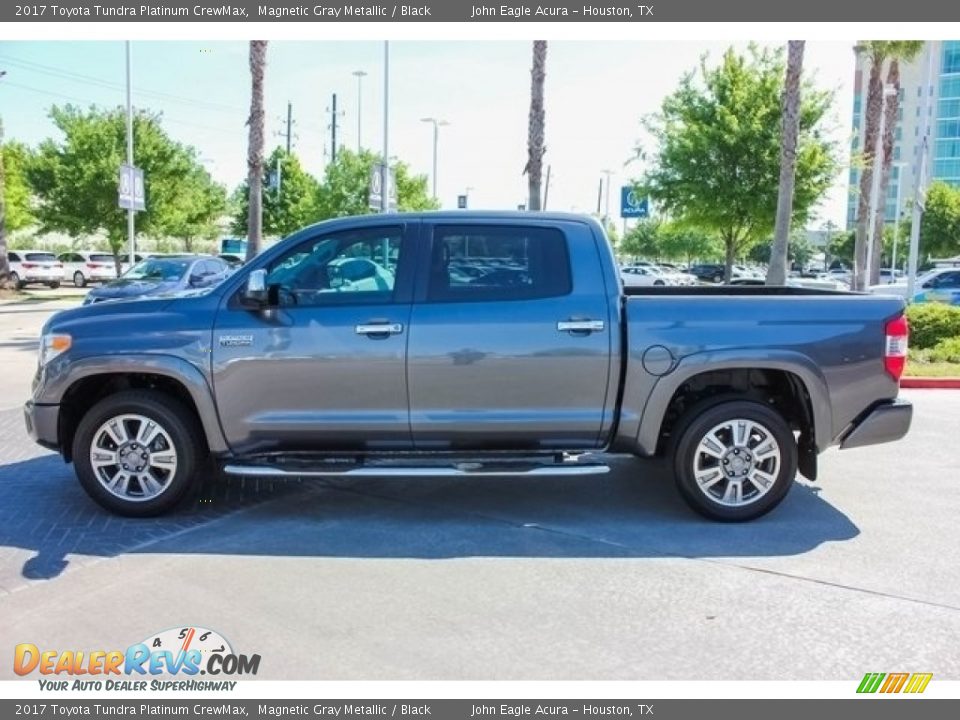 2017 Toyota Tundra Platinum CrewMax Magnetic Gray Metallic / Black Photo #4