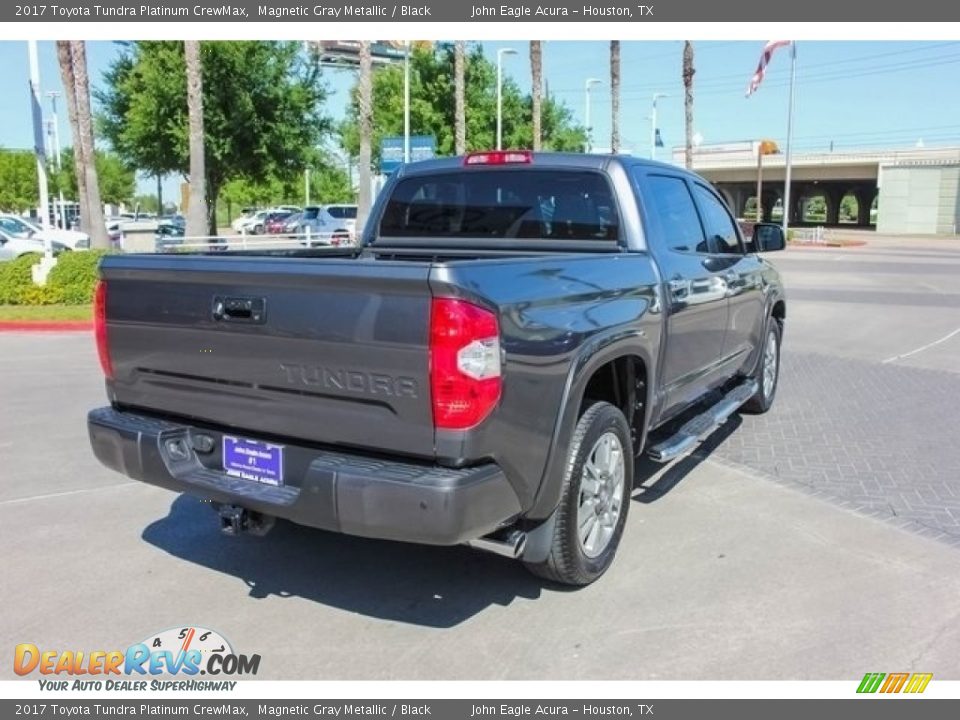 2017 Toyota Tundra Platinum CrewMax Magnetic Gray Metallic / Black Photo #7