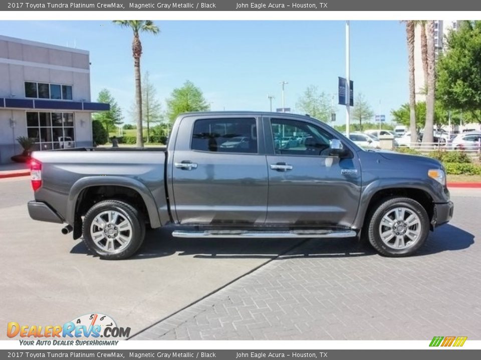2017 Toyota Tundra Platinum CrewMax Magnetic Gray Metallic / Black Photo #8
