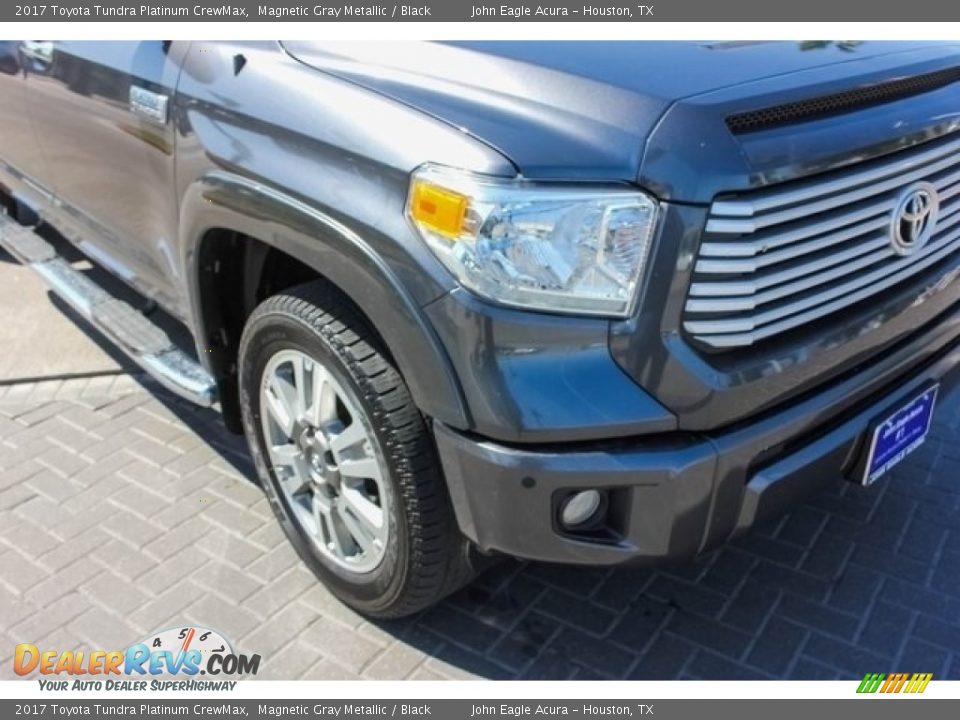 2017 Toyota Tundra Platinum CrewMax Magnetic Gray Metallic / Black Photo #10