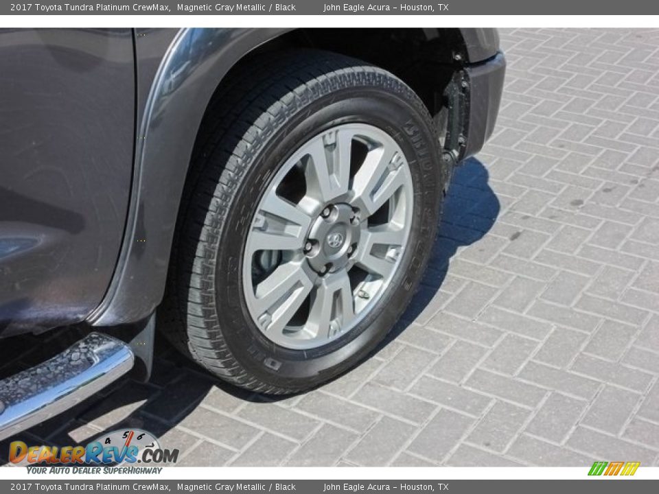 2017 Toyota Tundra Platinum CrewMax Magnetic Gray Metallic / Black Photo #11