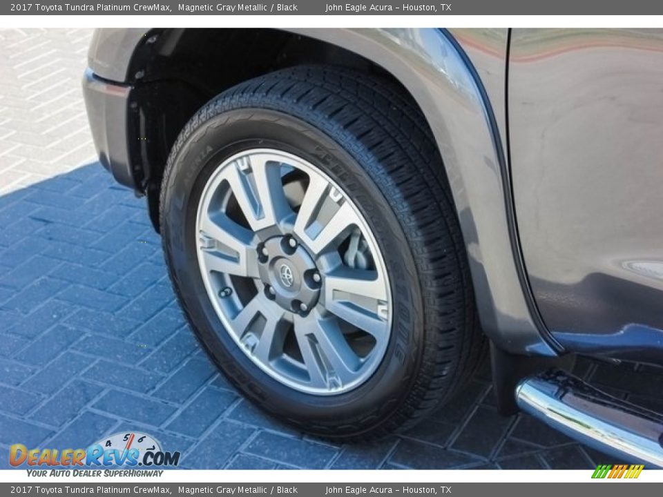 2017 Toyota Tundra Platinum CrewMax Magnetic Gray Metallic / Black Photo #14