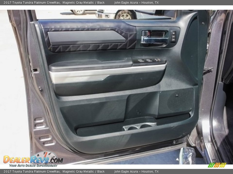 2017 Toyota Tundra Platinum CrewMax Magnetic Gray Metallic / Black Photo #15