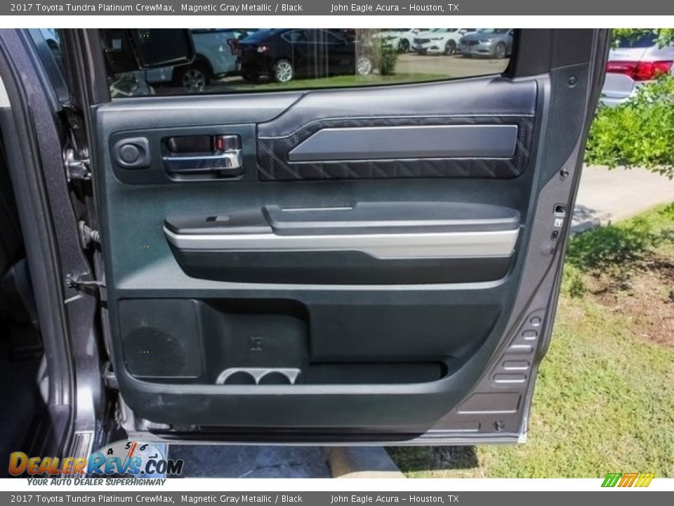 2017 Toyota Tundra Platinum CrewMax Magnetic Gray Metallic / Black Photo #20