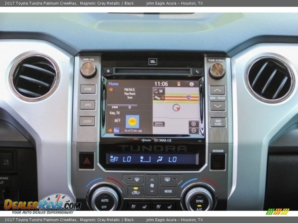 2017 Toyota Tundra Platinum CrewMax Magnetic Gray Metallic / Black Photo #26