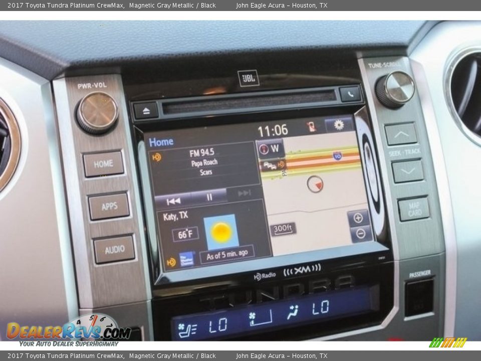 2017 Toyota Tundra Platinum CrewMax Magnetic Gray Metallic / Black Photo #29