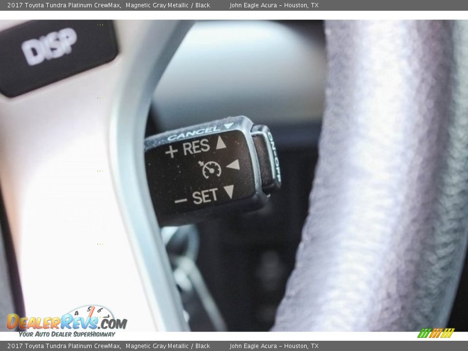 2017 Toyota Tundra Platinum CrewMax Magnetic Gray Metallic / Black Photo #35