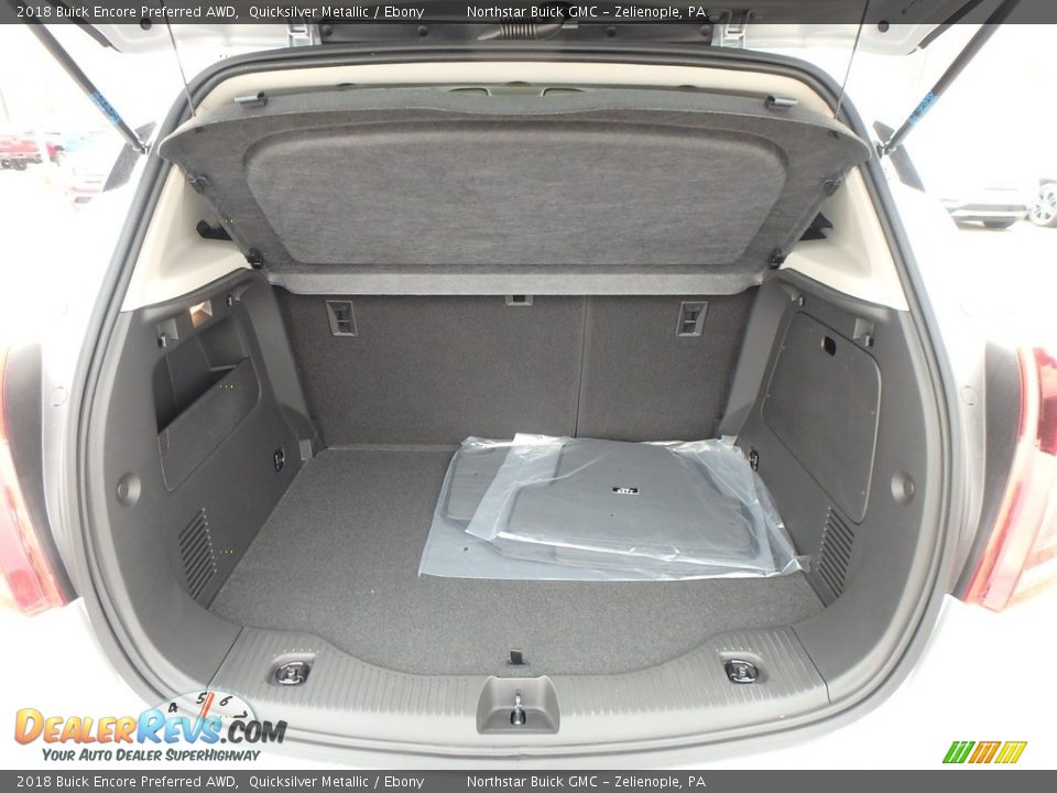 2018 Buick Encore Preferred AWD Quicksilver Metallic / Ebony Photo #7