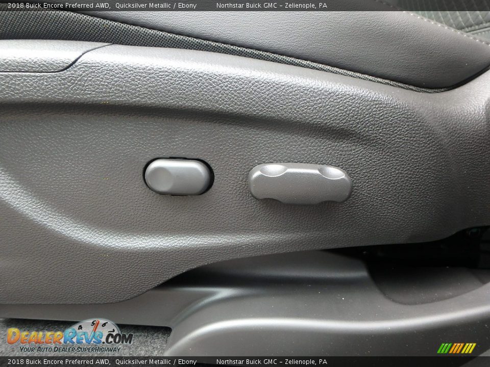 2018 Buick Encore Preferred AWD Quicksilver Metallic / Ebony Photo #15
