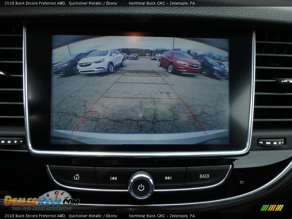 2018 Buick Encore Preferred AWD Quicksilver Metallic / Ebony Photo #19