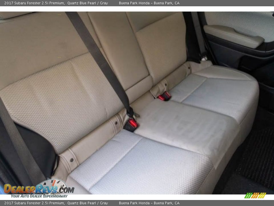 2017 Subaru Forester 2.5i Premium Quartz Blue Pearl / Gray Photo #21