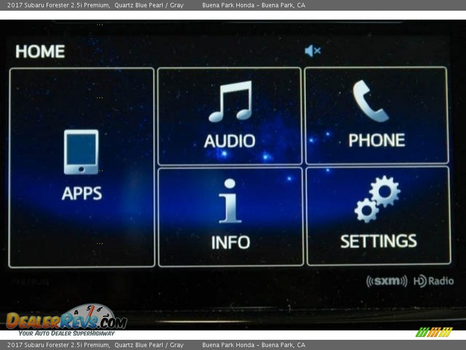 2017 Subaru Forester 2.5i Premium Quartz Blue Pearl / Gray Photo #24