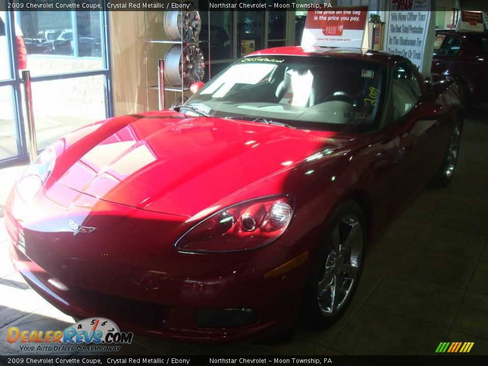 2009 Chevrolet Corvette Coupe Crystal Red Metallic / Ebony Photo #1