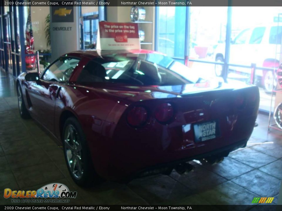 2009 Chevrolet Corvette Coupe Crystal Red Metallic / Ebony Photo #2