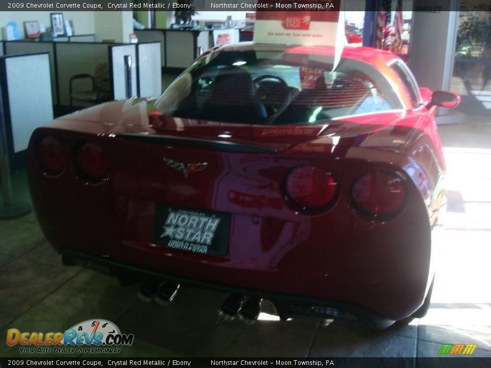 2009 Chevrolet Corvette Coupe Crystal Red Metallic / Ebony Photo #3