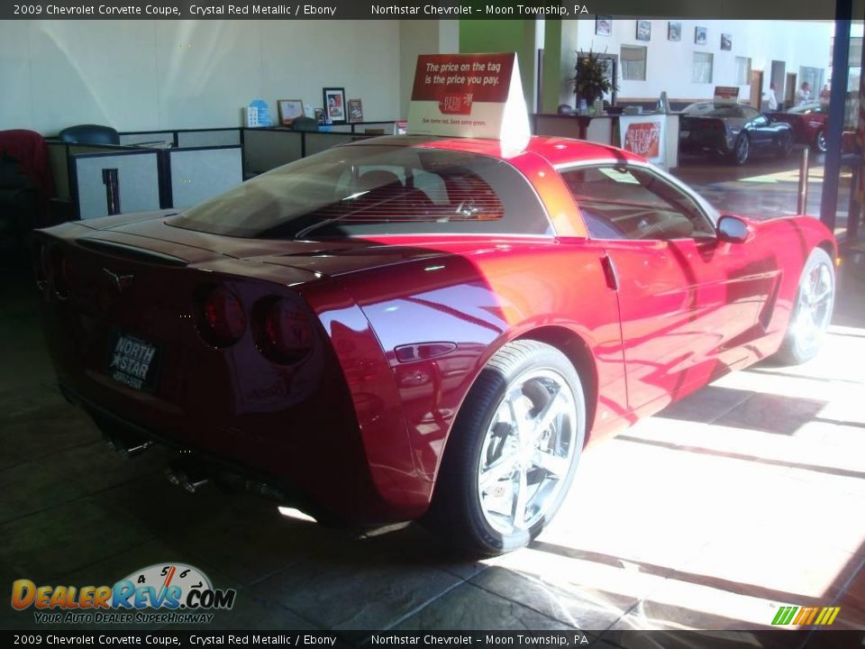 2009 Chevrolet Corvette Coupe Crystal Red Metallic / Ebony Photo #4