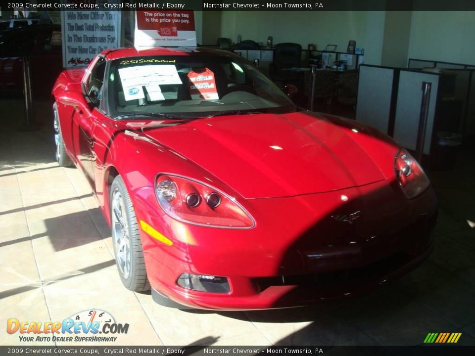 2009 Chevrolet Corvette Coupe Crystal Red Metallic / Ebony Photo #5