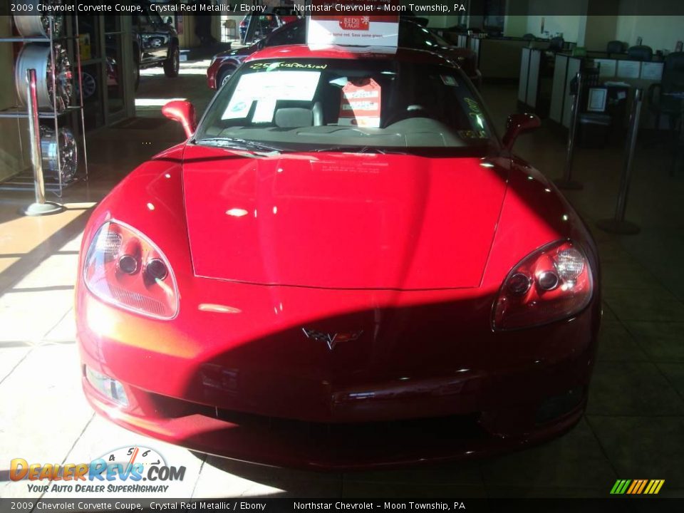 2009 Chevrolet Corvette Coupe Crystal Red Metallic / Ebony Photo #6