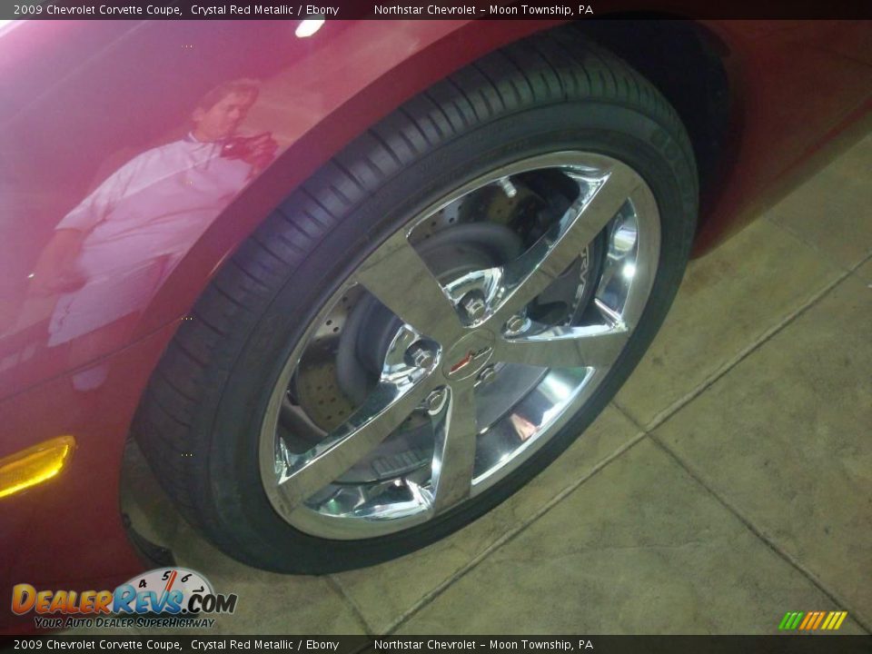 2009 Chevrolet Corvette Coupe Crystal Red Metallic / Ebony Photo #7