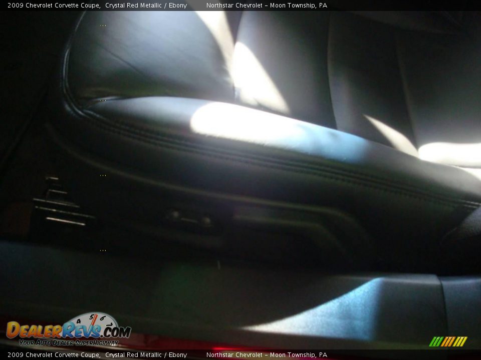 2009 Chevrolet Corvette Coupe Crystal Red Metallic / Ebony Photo #11