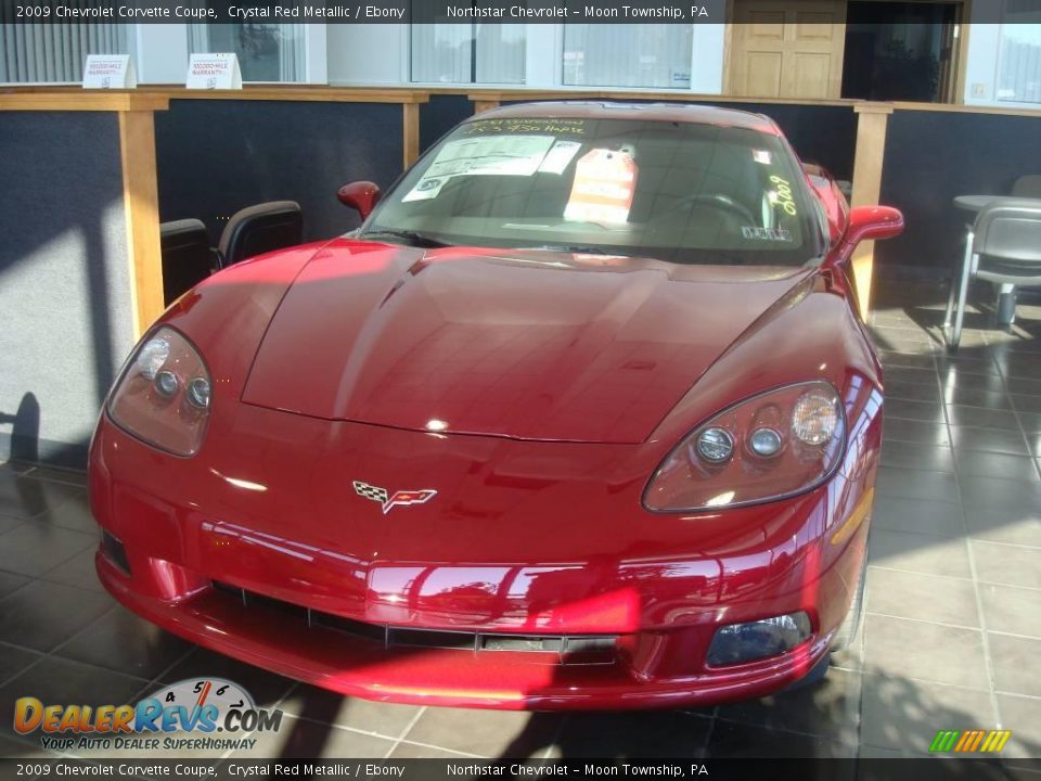 2009 Chevrolet Corvette Coupe Crystal Red Metallic / Ebony Photo #1