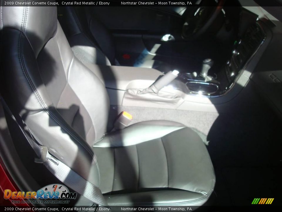 2009 Chevrolet Corvette Coupe Crystal Red Metallic / Ebony Photo #13