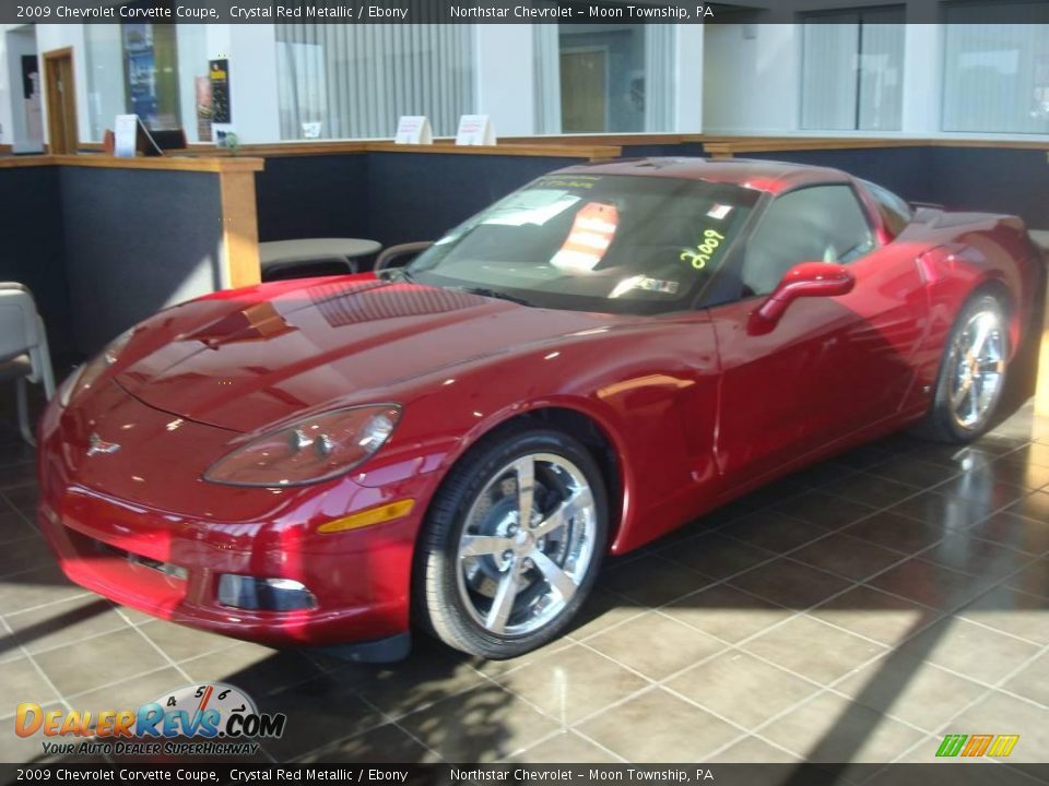 2009 Chevrolet Corvette Coupe Crystal Red Metallic / Ebony Photo #2