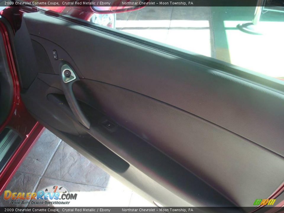2009 Chevrolet Corvette Coupe Crystal Red Metallic / Ebony Photo #14
