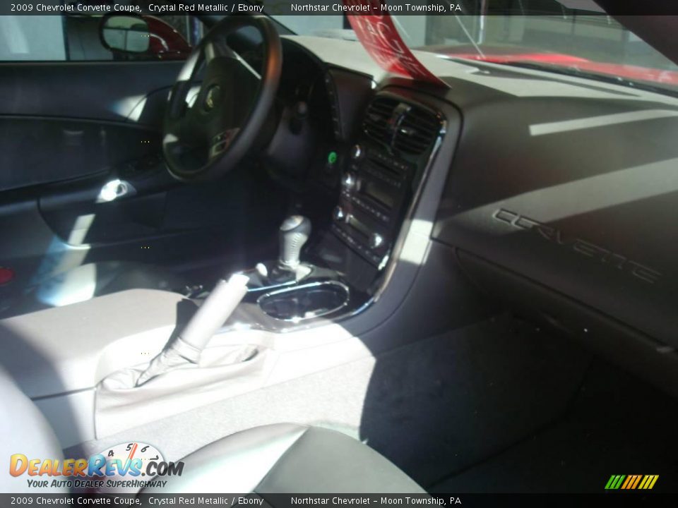 2009 Chevrolet Corvette Coupe Crystal Red Metallic / Ebony Photo #15