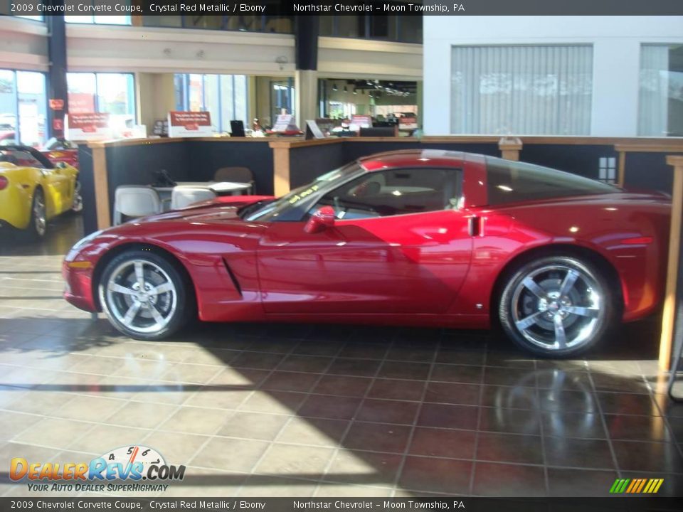 2009 Chevrolet Corvette Coupe Crystal Red Metallic / Ebony Photo #4