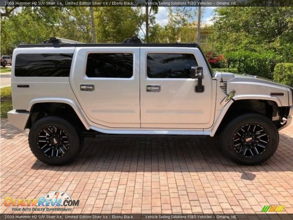 2009 Hummer H2 SUV Silver Ice Limited Edition Silver Ice / Ebony Black Photo #3