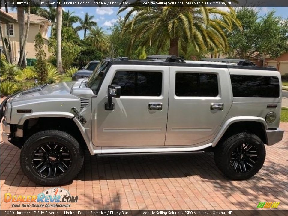 2009 Hummer H2 SUV Silver Ice Limited Edition Silver Ice / Ebony Black Photo #4