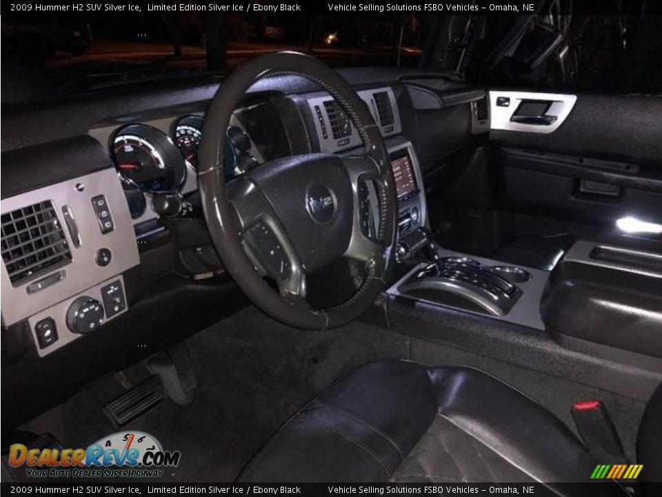 2009 Hummer H2 SUV Silver Ice Limited Edition Silver Ice / Ebony Black Photo #5