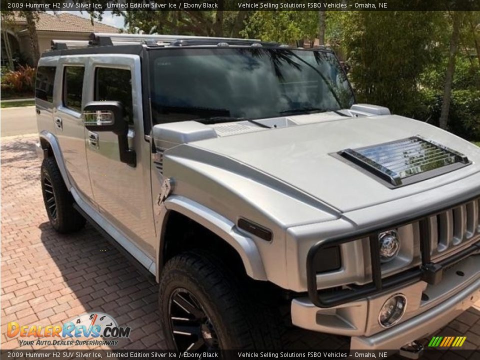 2009 Hummer H2 SUV Silver Ice Limited Edition Silver Ice / Ebony Black Photo #8
