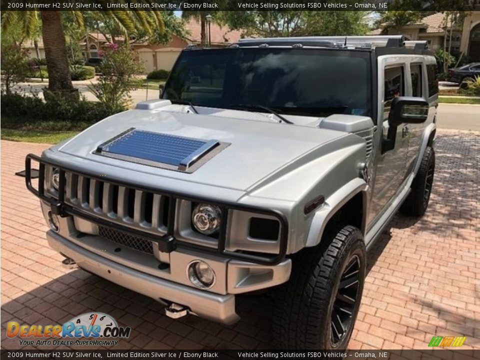 2009 Hummer H2 SUV Silver Ice Limited Edition Silver Ice / Ebony Black Photo #10