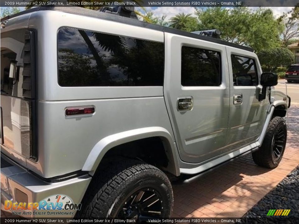 2009 Hummer H2 SUV Silver Ice Limited Edition Silver Ice / Ebony Black Photo #11