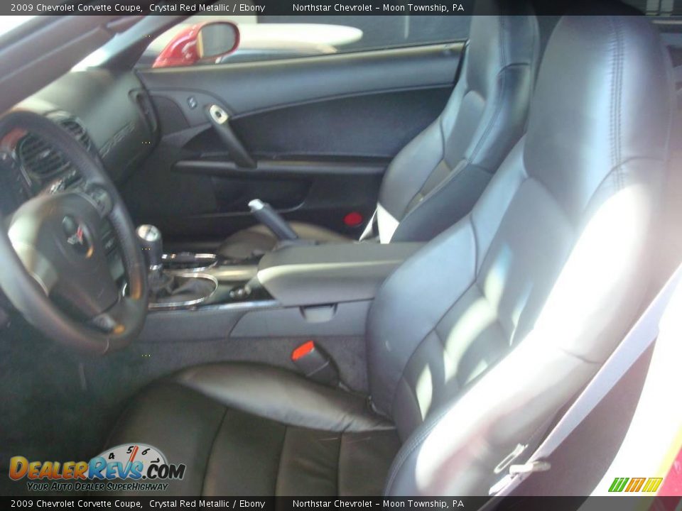 2009 Chevrolet Corvette Coupe Crystal Red Metallic / Ebony Photo #7