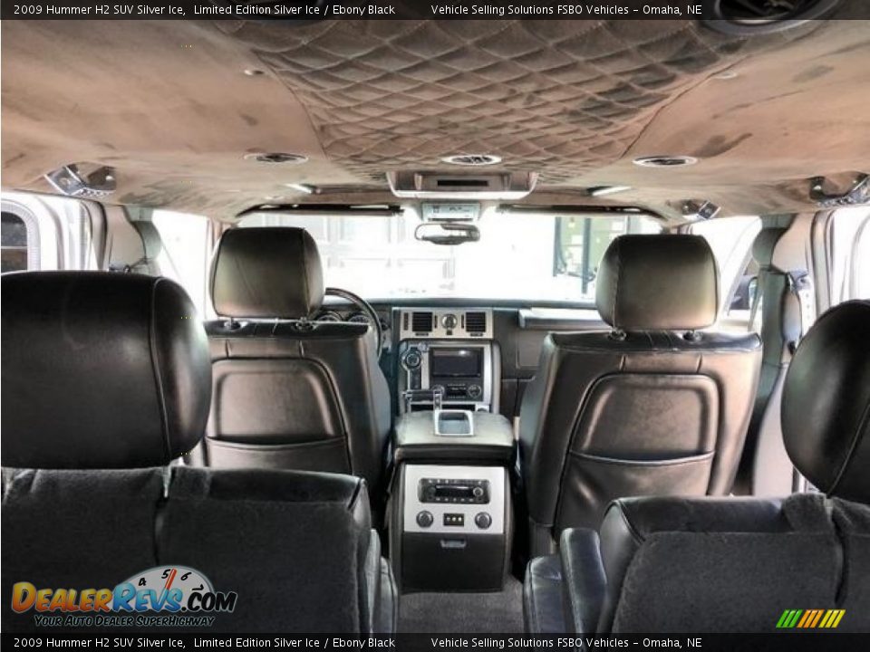 2009 Hummer H2 SUV Silver Ice Limited Edition Silver Ice / Ebony Black Photo #14