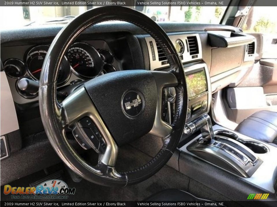 2009 Hummer H2 SUV Silver Ice Limited Edition Silver Ice / Ebony Black Photo #15