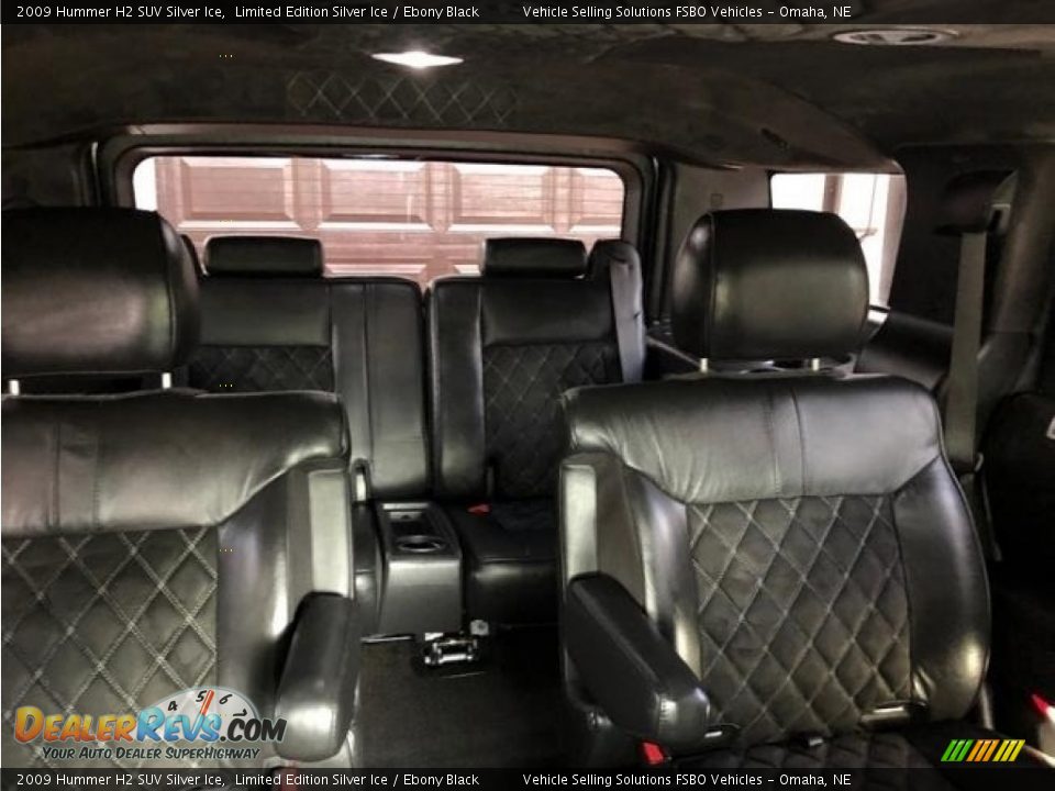 2009 Hummer H2 SUV Silver Ice Limited Edition Silver Ice / Ebony Black Photo #16