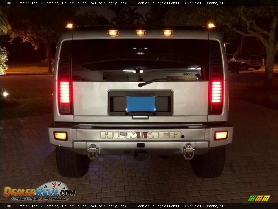 2009 Hummer H2 SUV Silver Ice Limited Edition Silver Ice / Ebony Black Photo #18