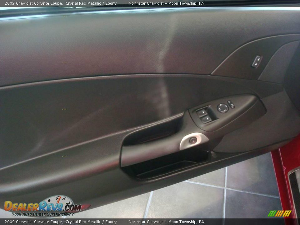 2009 Chevrolet Corvette Coupe Crystal Red Metallic / Ebony Photo #9