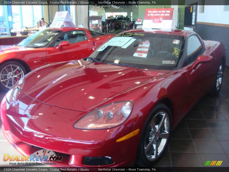 2009 Chevrolet Corvette Coupe Crystal Red Metallic / Ebony Photo #1