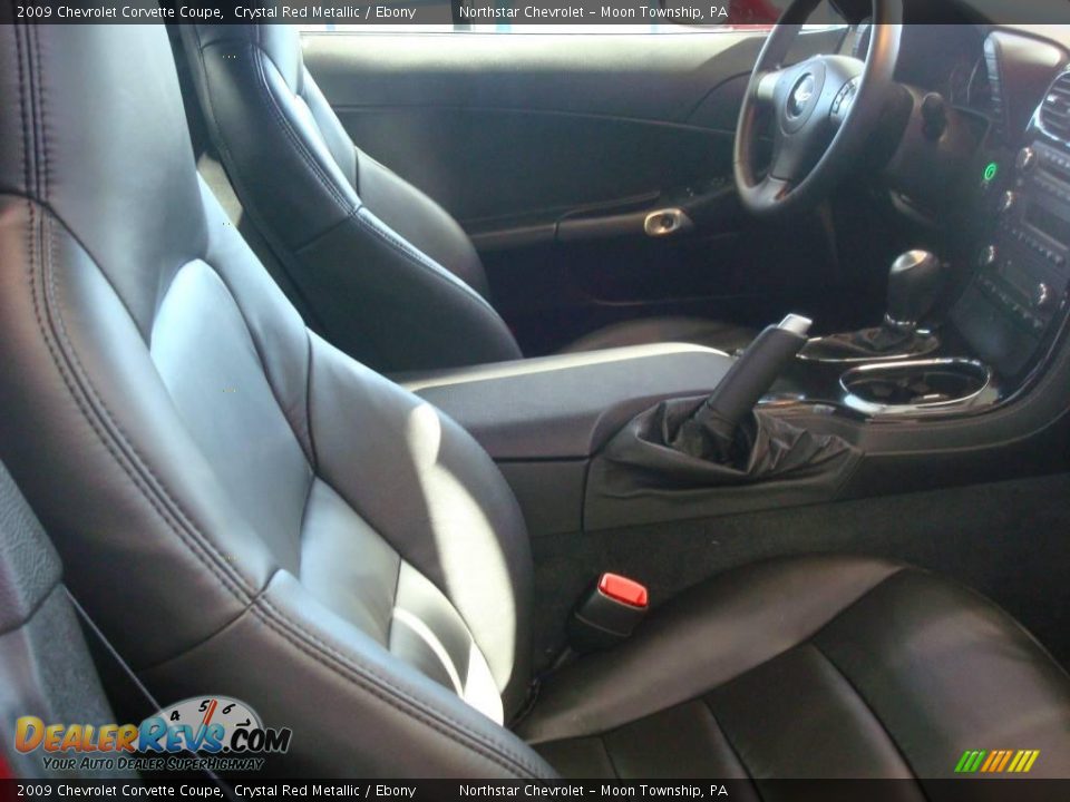 2009 Chevrolet Corvette Coupe Crystal Red Metallic / Ebony Photo #12
