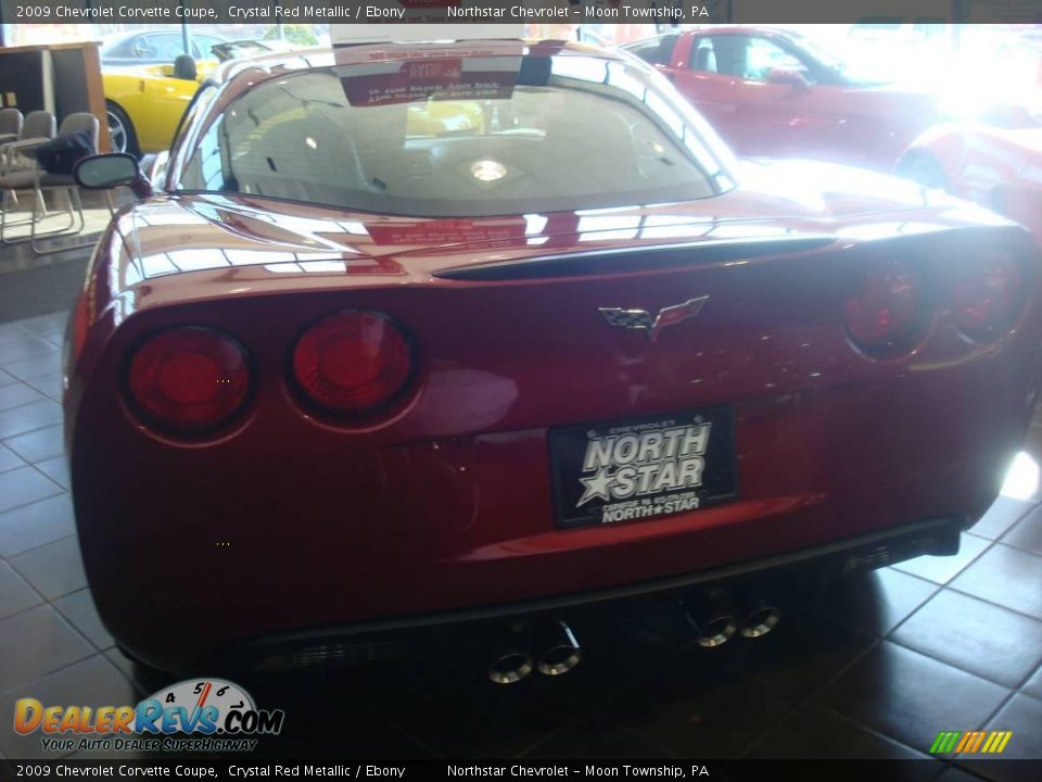2009 Chevrolet Corvette Coupe Crystal Red Metallic / Ebony Photo #2