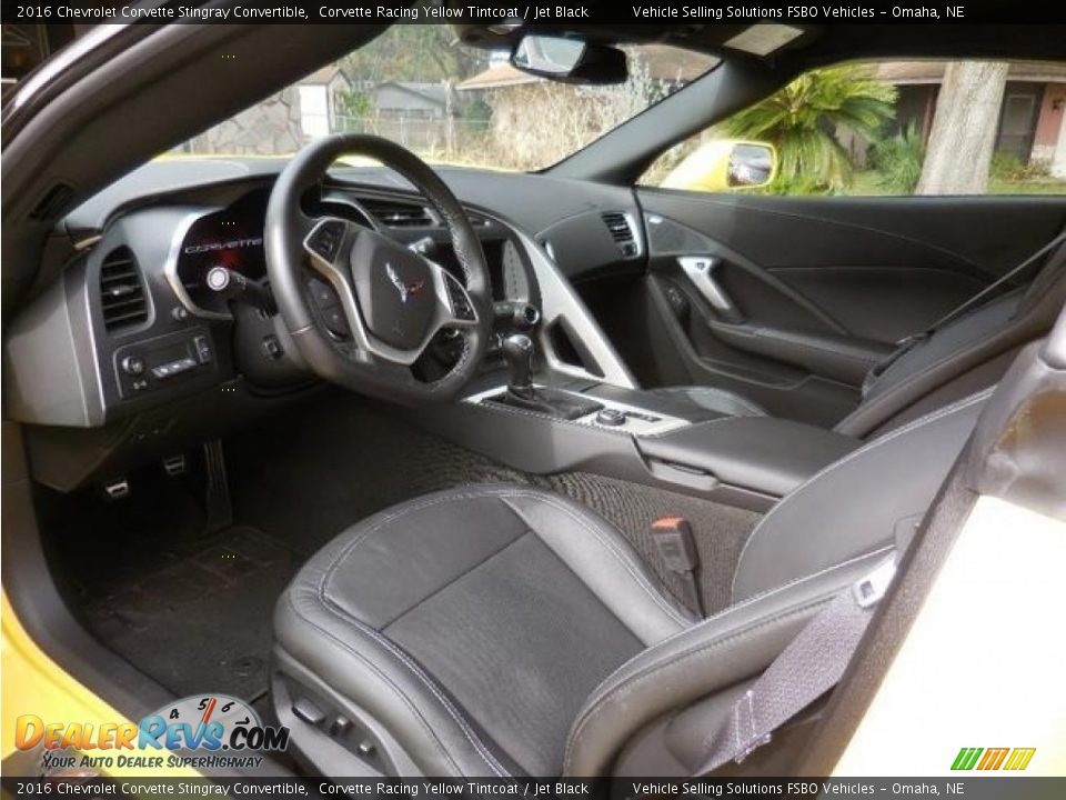 2016 Chevrolet Corvette Stingray Convertible Corvette Racing Yellow Tintcoat / Jet Black Photo #8