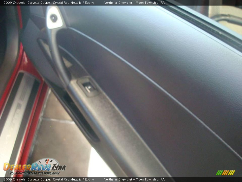 2009 Chevrolet Corvette Coupe Crystal Red Metallic / Ebony Photo #14